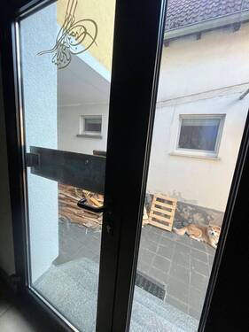 Blick zum Hof - 