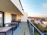 Ansicht I: Gemeinschaftliche Dachterrasse - 