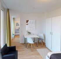 ** Möbliertes 2-Zimmer-Apartment mit EINBAUKÜCHE, TERRASSE und gemeinschaftlicher DACHTERRASSE ** - Leipzig Zentrum-Ost