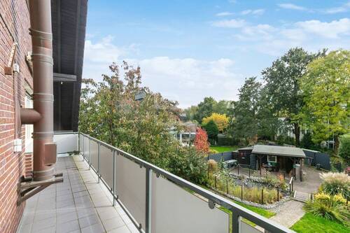 Blick vom Balkon - 1 Zimmer Mehrfamilienhaus, Wohnhaus zum Kaufen in Bergheim