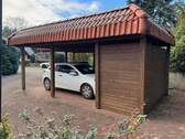 Carport mit Abstellraum - 