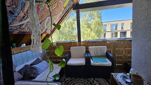 gemütlicher Balkon - Etagenwohnung mit 74,70 m&sup2; in Langenargen zum Kaufen