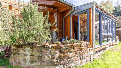 Blick auf Wintergarten - 