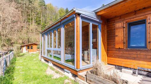 Blick auf Wintergarten - 