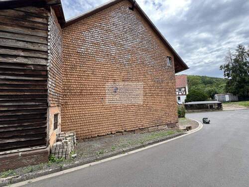 IMG_7326 Scheunenwand - Einfamilienhaus mit 92,00 m&sup2; in Homberg zum Kaufen