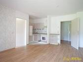 Wohnbereich mit integrierter Küche - 2 Zimmer Etagenwohnung zur Miete in Frankenberg