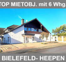 TOP MIETOBJEKT mit 6 Whg. im BEST- ZUSTAND da Komplettsanierung & Umbau in 2012 - Bielefeld Heepen