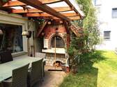 Gartenhaus mit Backofen - 