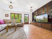 Wohnzimmer (EG) - 5 Zimmer Reihenmittelhaus zum Kaufen in München