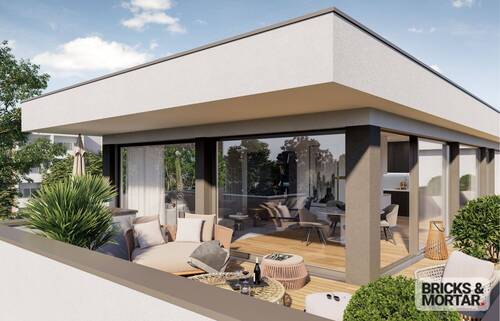 Oblatterwall Dachterrasse (Visualisierung) - 4 Zimmer Etagenwohnung zum Kaufen in Augsburg