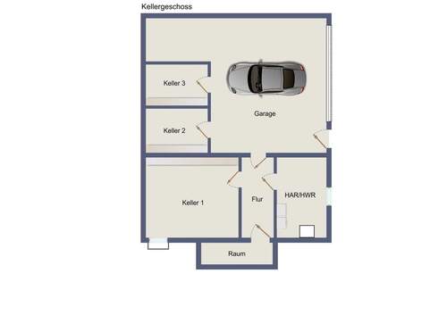 Kellergeschoss - 