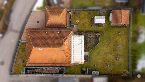 Vogelperspektive - 3 Zimmer Bungalow zum Kaufen in Mainhardt / Ammertsweiler