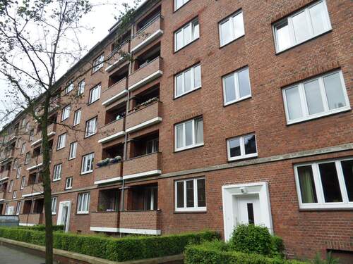 Hausansicht - Helle und gut geschnittene 1,5 Zimmerwohnung in Hamm