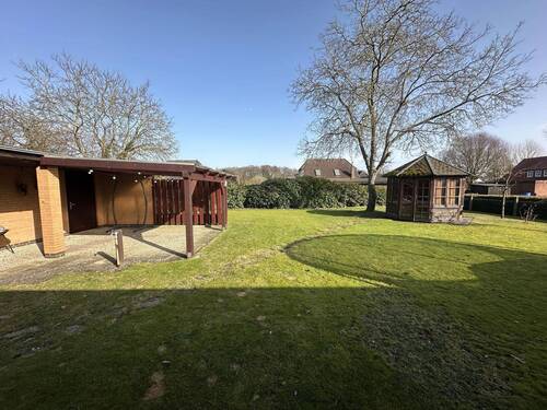 Garten - 6 Zimmer Bungalow in Scheeßel