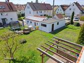 Blick in den Garten.jpg - Reihenendhaus mit 115,00 m&sup2; in Ulm zum Kaufen