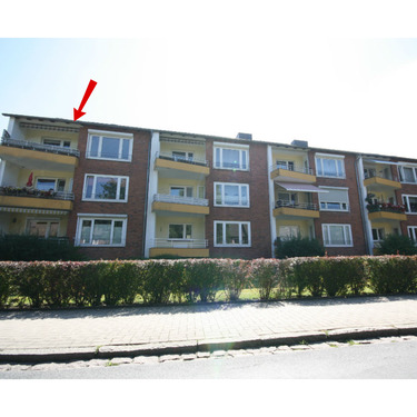 Bredstedter Straße.png - Helle 3-Zimmer Wohnung mit Loggia in zentraler Lage von Rendsburg