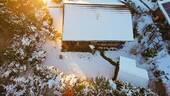 Drohnen Aufnahme Winter - 