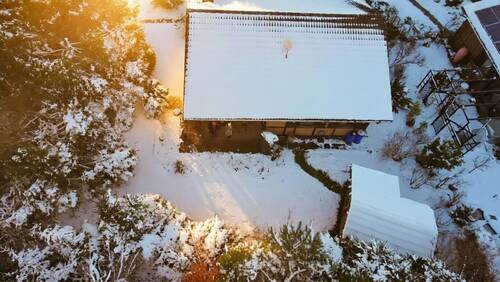 Drohnen Aufnahme Winter - 