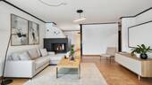 Wohnbereich Homestaging - 4 Zimmer Einfamilienhaus in Walldürn
