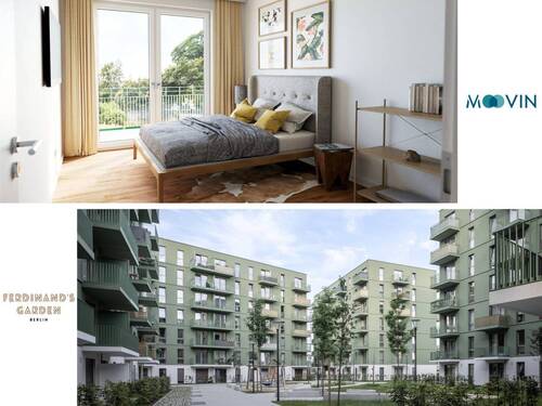 Bild 1 - **AUFGEPASST: Moderne Wohnung in Lichtenberg inkl. Qualitätsküche, Terrasse und Fußbodenheizung sucht neuen Mieter**