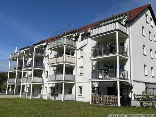 Objektansicht - Leipziger Speckgürtel: Kleine Wohnung mit Stellplatz
