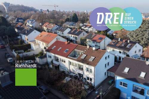 Ansicht - Drei auf einen Streich! Drei-Familienhaus in Ludwigsburg
