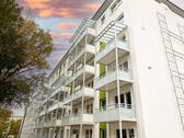Balkonansicht - Tolle 3-Raum-Wohnung mit Balkon in begrünter Wohnlage