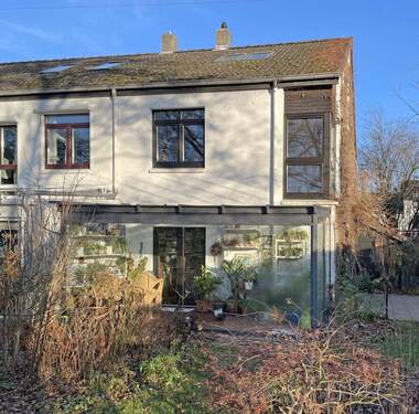 Gartenansicht - Urbanes Wohlfühlzuhause in Bramfeld