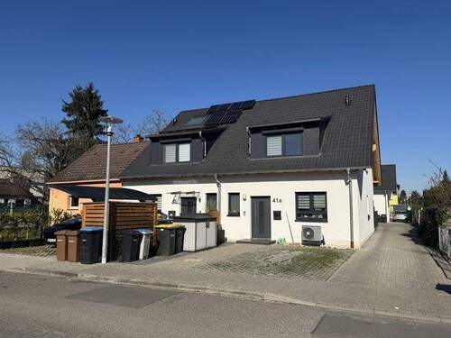 Außenansicht_1 - 4 Zimmer Doppelhaushälfte in Mannheim / Gartenstadt