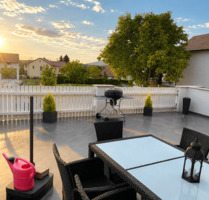 Leben auf dem Land in Berching-OT Pollanten ! Helle geräumige 3-ZW, 115 m², im EGG, große Terrasse