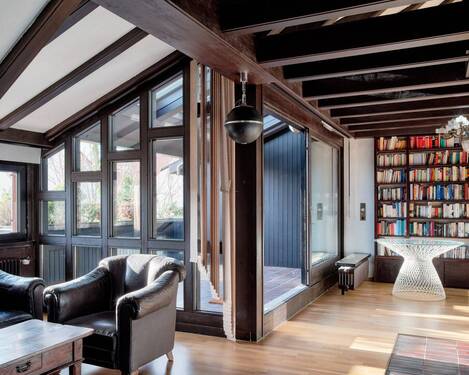 Blick zur Loggia - 