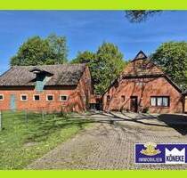 Achtung Tierhalter! Resthof, mit Nebengebäude, mit 6055 m² Hof & Weideland! - Dötlingen Aschenstedt