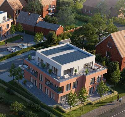 Luftbild - Ideales Investment: Grundstück für ein 6 Familienhaus mit positiver Bauvoranfrage