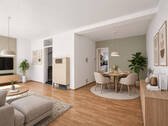 VISIO-EG-Ess-Wohnzimmer_a - 4 Zimmer Reihenmittelhaus zum Kaufen in Nürnberg
