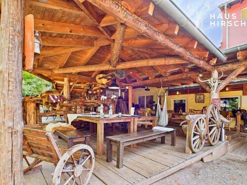 Außenbereich Terasse Hotel - Hotel, Pension, Gasthof in Schönau (Pfalz) zum Kaufen