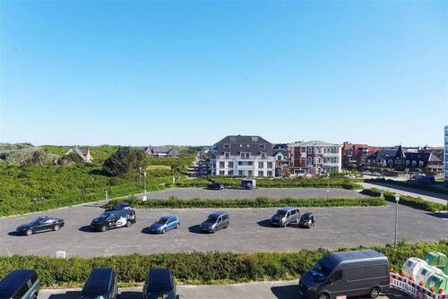 Weiter Blick nach Norden - End-Appartement direkt am Strandübergang mit Weitblick !