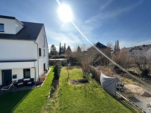 Aussicht Garten - Doppelhaushälfte mit 140,00 m² in Bergisch Gladbach zum Kaufen