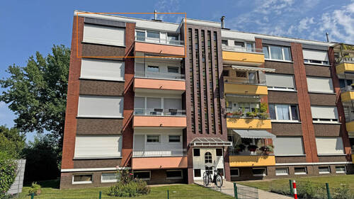 Außenansicht - Gepflegte Eigentumswohnung mit guter Vermietung in ruhiger Lage von Wesel-Blumenkamp!