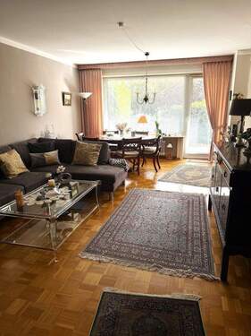 Wohnzimmer (1) - 3 Zimmer Terrassenwohnung zum Kaufen in Hamburg