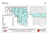 Grundriss Wohnung 9: 4 Zimmer + Galeriezimmer - 