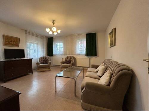 Wohnzimmer - 2 Zimmer Etagenwohnung zur Miete in Rothenburg