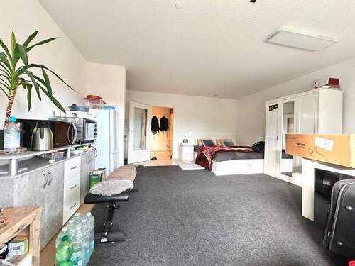 wohnen und schlafen.jpg - 1 Zimmer Terrassenwohnung in Lindau (Bodensee)