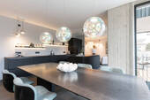 Esszimmer mit offener Küche - 