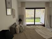 Schlafzimmer mit vorgelagerter Terrasse - 