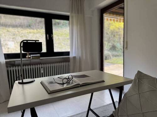 Arbeitszimmer mit Ausblick - 
