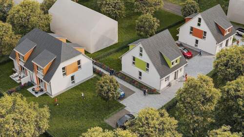 Übersicht - 4 Zimmer Einfamilienhaus zum Kaufen in Rückersdorf