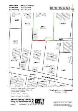 LAGEPLAN - Einfamilienhaus mit 268,00 m&sup2; in Überlingen zum Kaufen