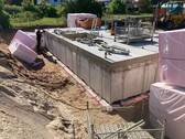 Bautenstand Mai 26: Kellergeschoss fertig - 4 Zimmer Einfamilienhaus in Rückersdorf