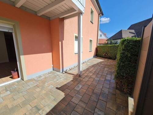 Terrasse - Erstbezug: attraktive 3 12-Zimmer-Wohnung mit Terrasse im Erdgeschoss