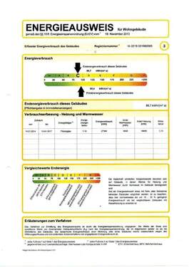 Energieausweis - 